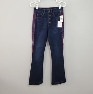 NWT 1. State Dark Rinse Wash Bootcut Jeans